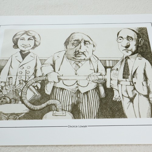 Charles bragg vtg print - bragg,